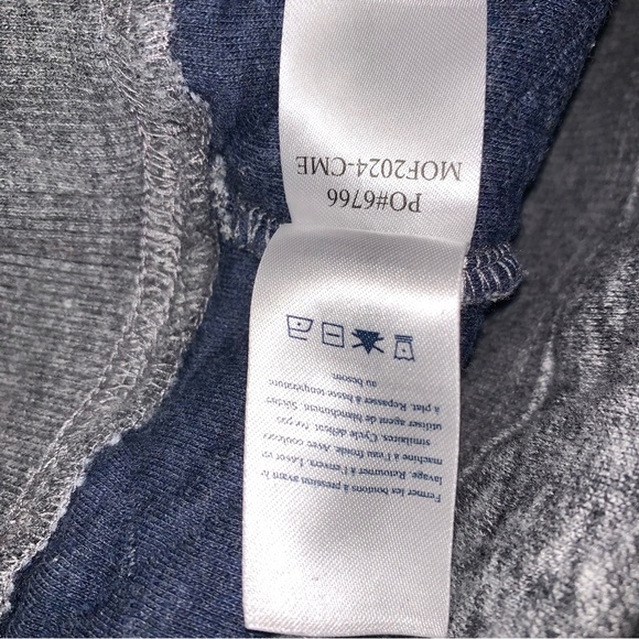 FAHERTY Mens Medium Epic Quilted Fleece Pullover Carbon Melange Long Sleeve Prep - Picture 10 of 13